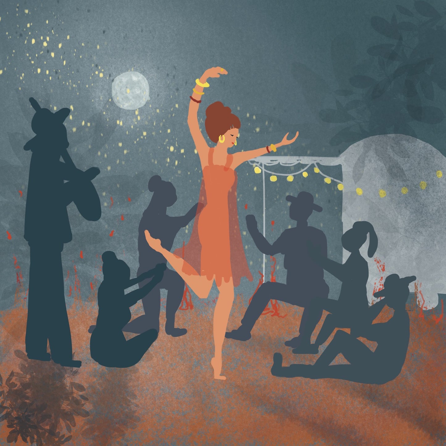Danse avec la lune 🌜