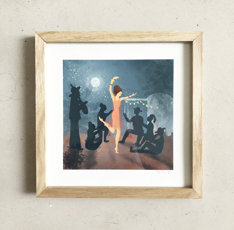 Danse avec la lune 🌜